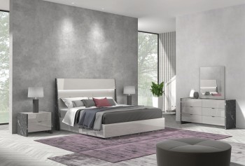 Stylish Wood Platform Bedroom Sets with Extra Storage