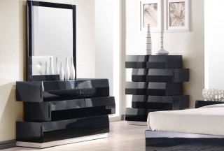 Exquisite Leather Modern Master Beds with Storage Cases