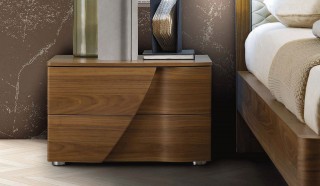 Made in Italy Leather Luxury Bedroom Furniture Sets