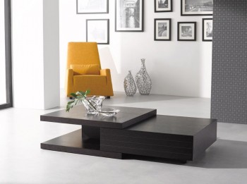 Wenge Color Contemporary Coffee Table
