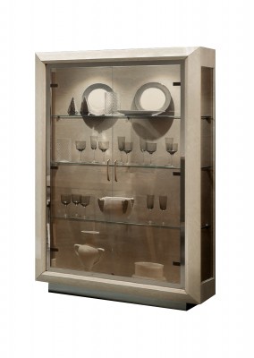 Wood and Glass Doors Modern Buffet from Italy