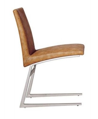 Lilly Contemporary Stylish Dining Chair in Brown Color