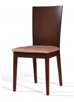Burn Beech Dining Chair with Fabric Seat