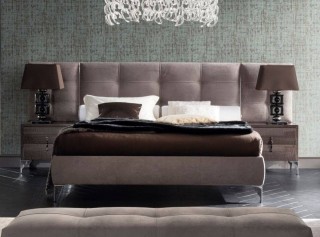 Made in Italy Leather Contemporary Master Bedroom Designs