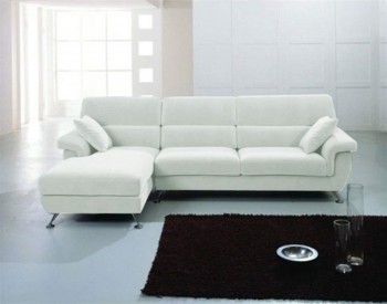 Refined Microfiber Sectional