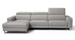 Luxurious Sectional Upholstered in Real Leather