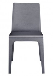 Caesar Chair with Brushed Steel Accents