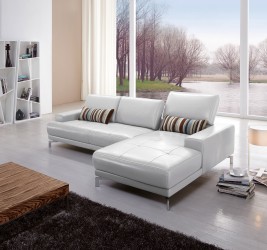 High-class Italian Top Grain Leather Sectional Sofa