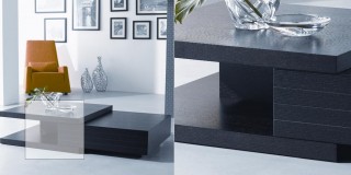 Wenge Color Contemporary Coffee Table