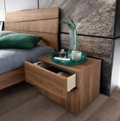 Made in Italy Wood Platform Bedroom Furniture Sets