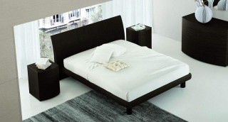 Made in Italy Wood Modern Bedroom Sets with Optional Storage System