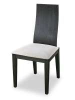 Contemporary 3014 Dining Chair with White Seat