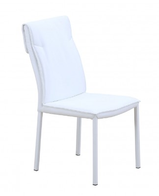 Comfortable Grey White or Black Chair with Padded Cushions