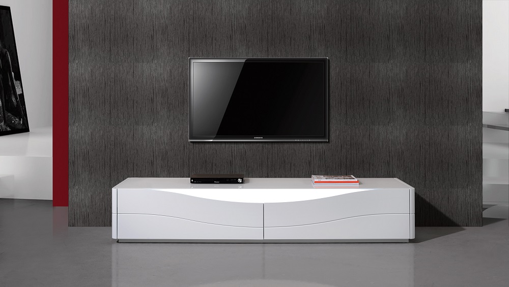 Popular Luxury TV Stand in Unique Finish - Click Image to Close