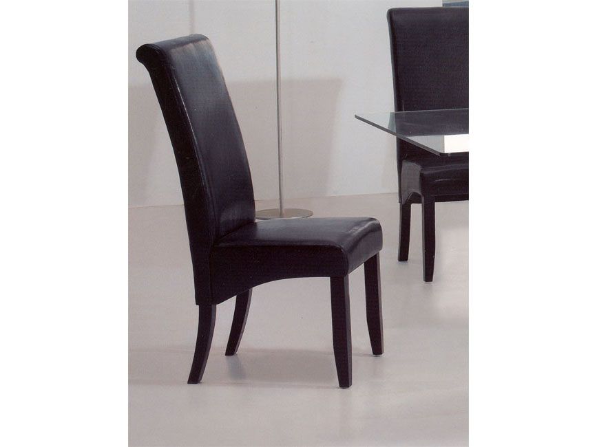 Contemporary Leather Dining Room Chairs Greta
