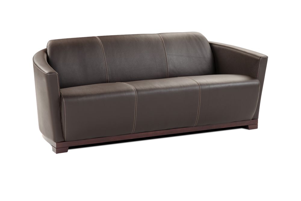 Hotel Contemporary Italian Leather Sofa Set - Click Image to Close