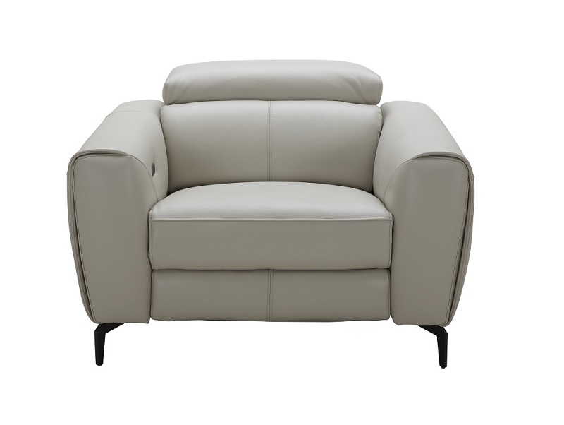 Premium Italian Leather Sofa Set with Recliner Seats - Click Image to Close