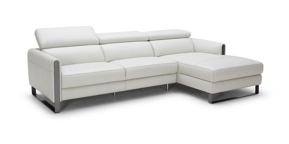 Adjustable Advanced Real Leather Sectional - Click Image to Close