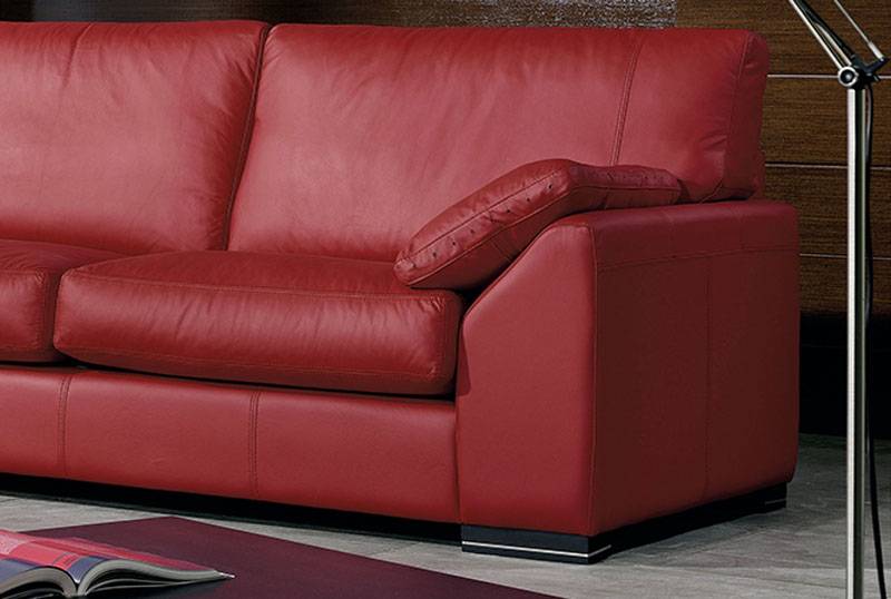 Luxury Top-Grain Leather Sectional - Click Image to Close
