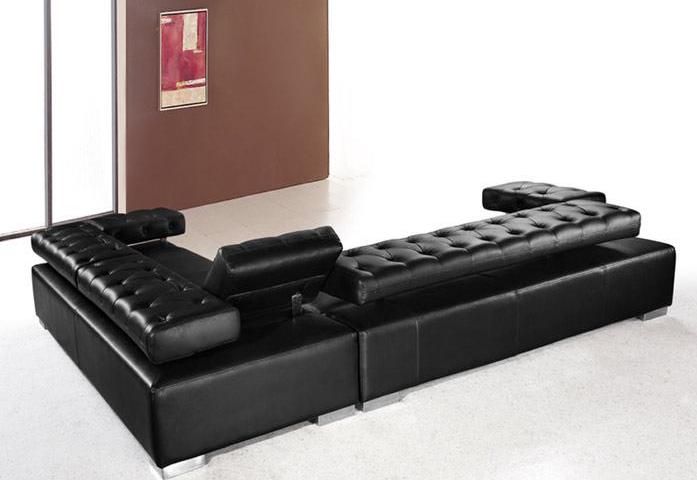 Advanced Adjustable Tufted Designer Full Italian Sectional - Click Image to Close