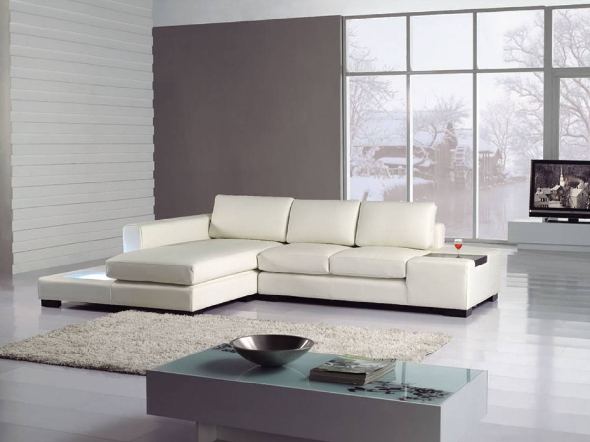 High End Leather Corner Sectional Sofa - Click Image to Close