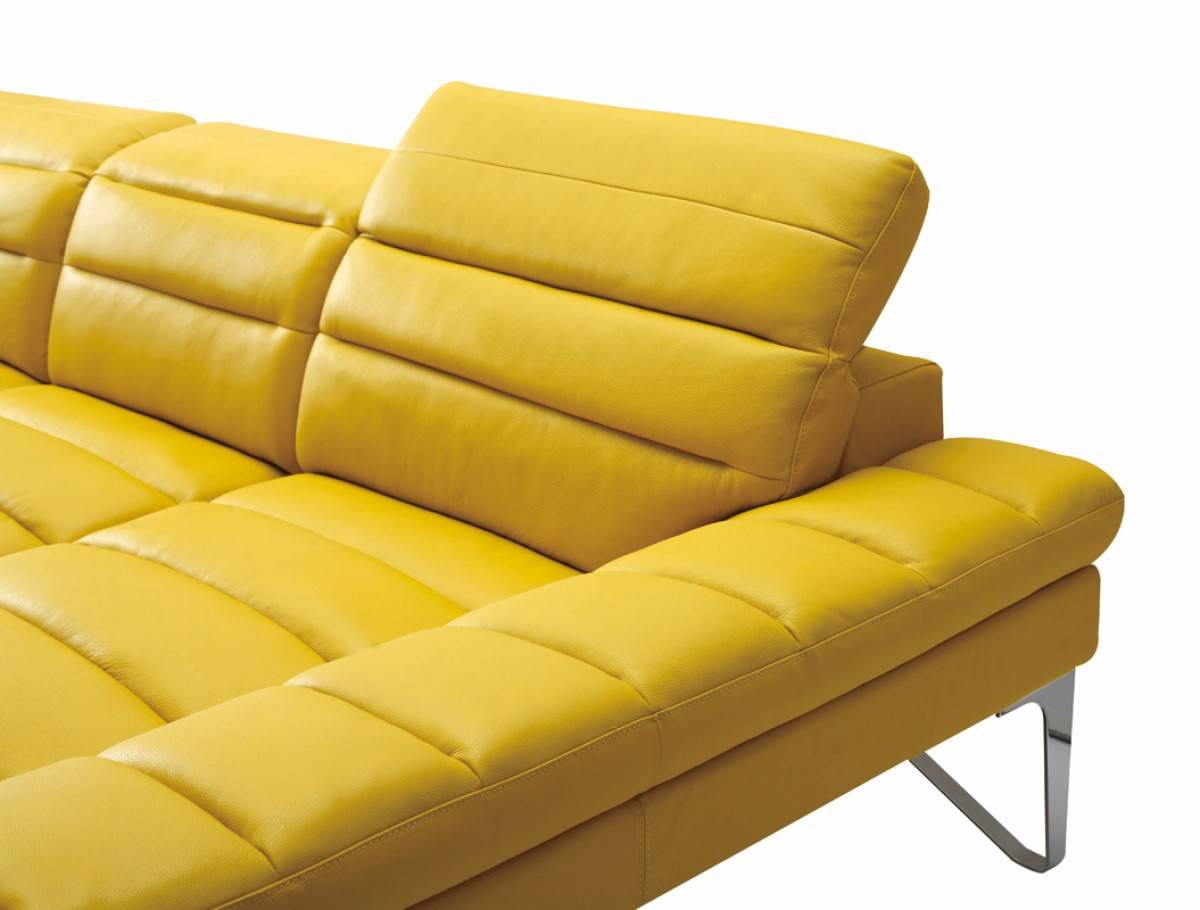Advanced Adjustable Furniture Italian Leather Upholstery with Soft Seats - Click Image to Close