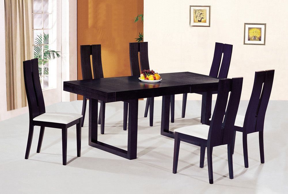 Contemporary Luxury Wooden Dinner Table and Chairs Buffalo New York AH6059