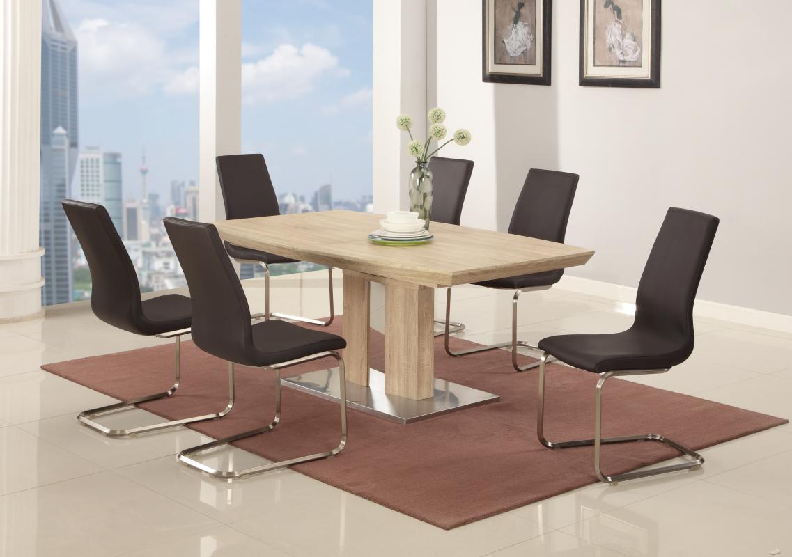 extendable furniture dining set with leaf san francisco california chzoe