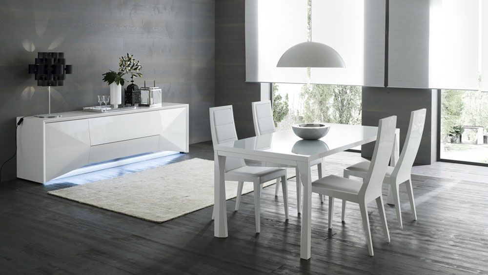 Modern Glass Dining Room Sets