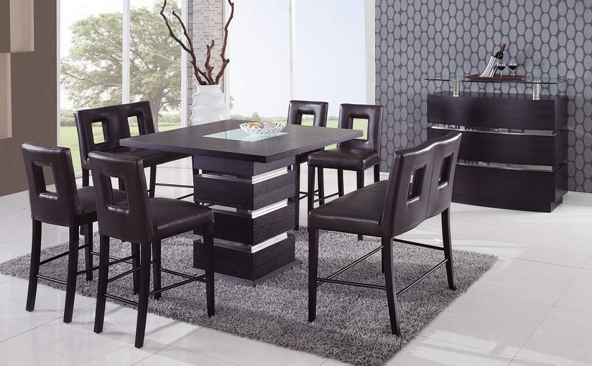 Wenge Contemporary Counter Height Bar Table Prime Classic Design Wenge Contemporary Counter Height Bar Table Prime Classic Design Modern Italian And Luxury Furniture