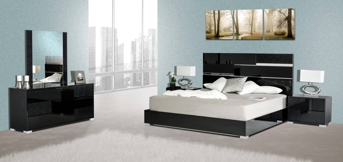 Made in Italy Quality Elite Modern Bedroom Set Escondido California VIG