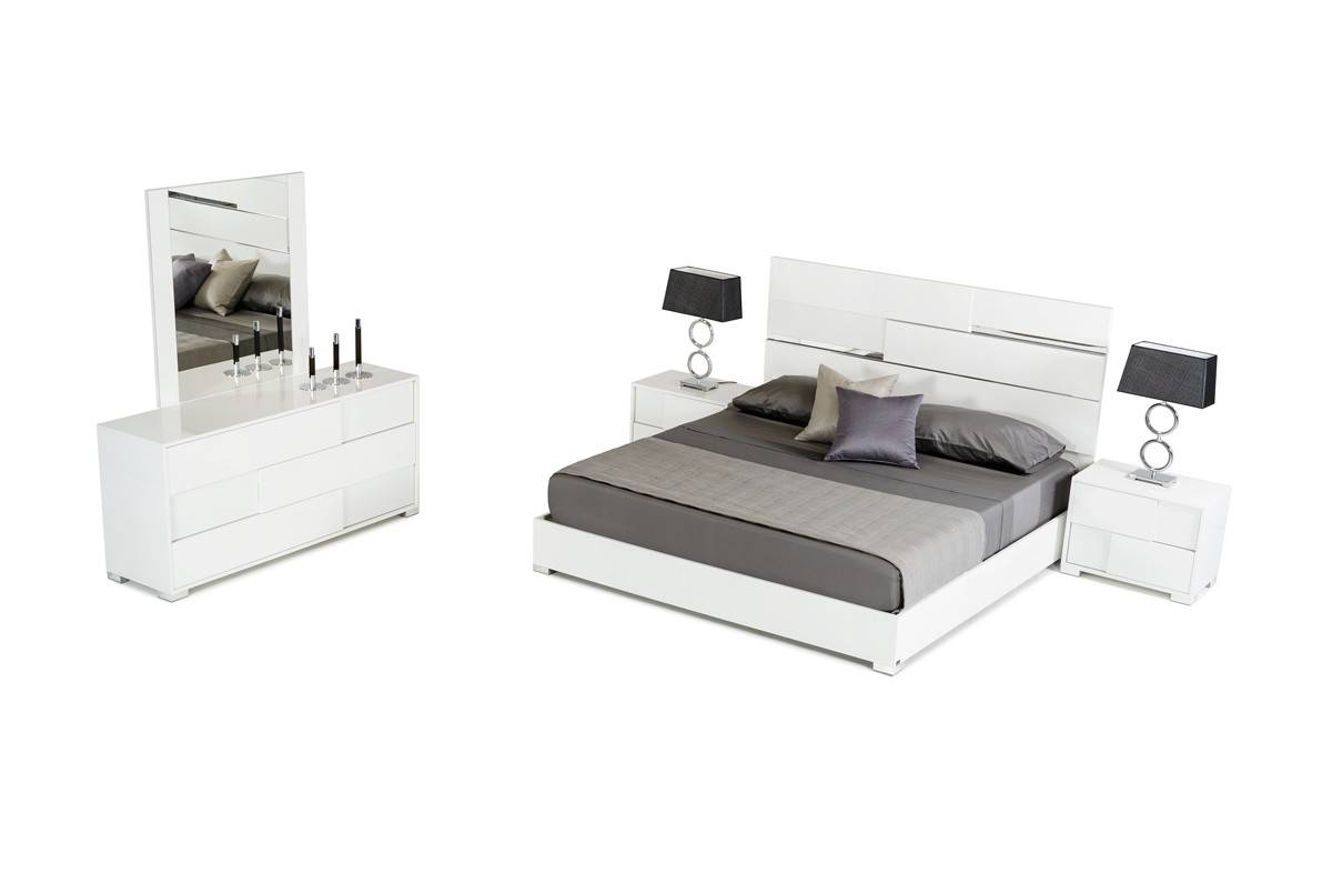 Extravagant Quality Modern Contemporary Bedroom Sets feat Light - Click Image to Close