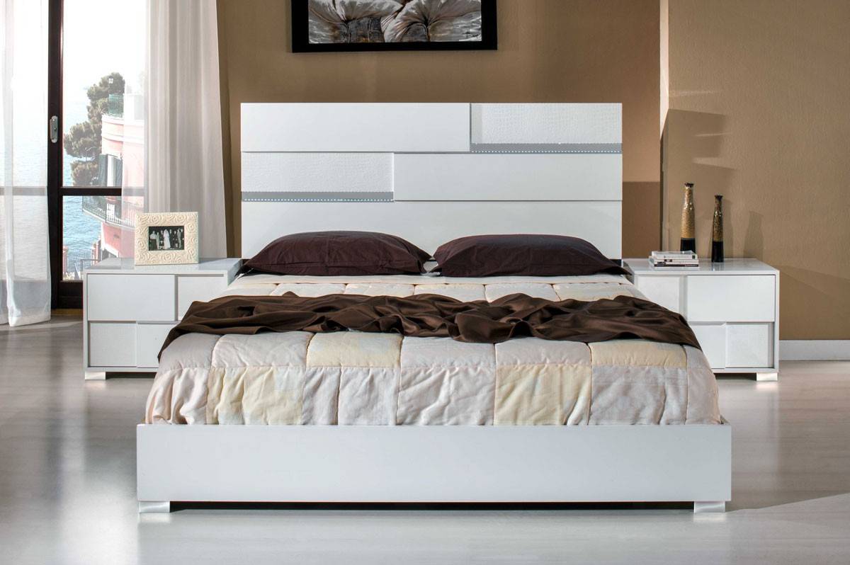 Extravagant Quality Modern Contemporary Bedroom Sets feat Light - Click Image to Close