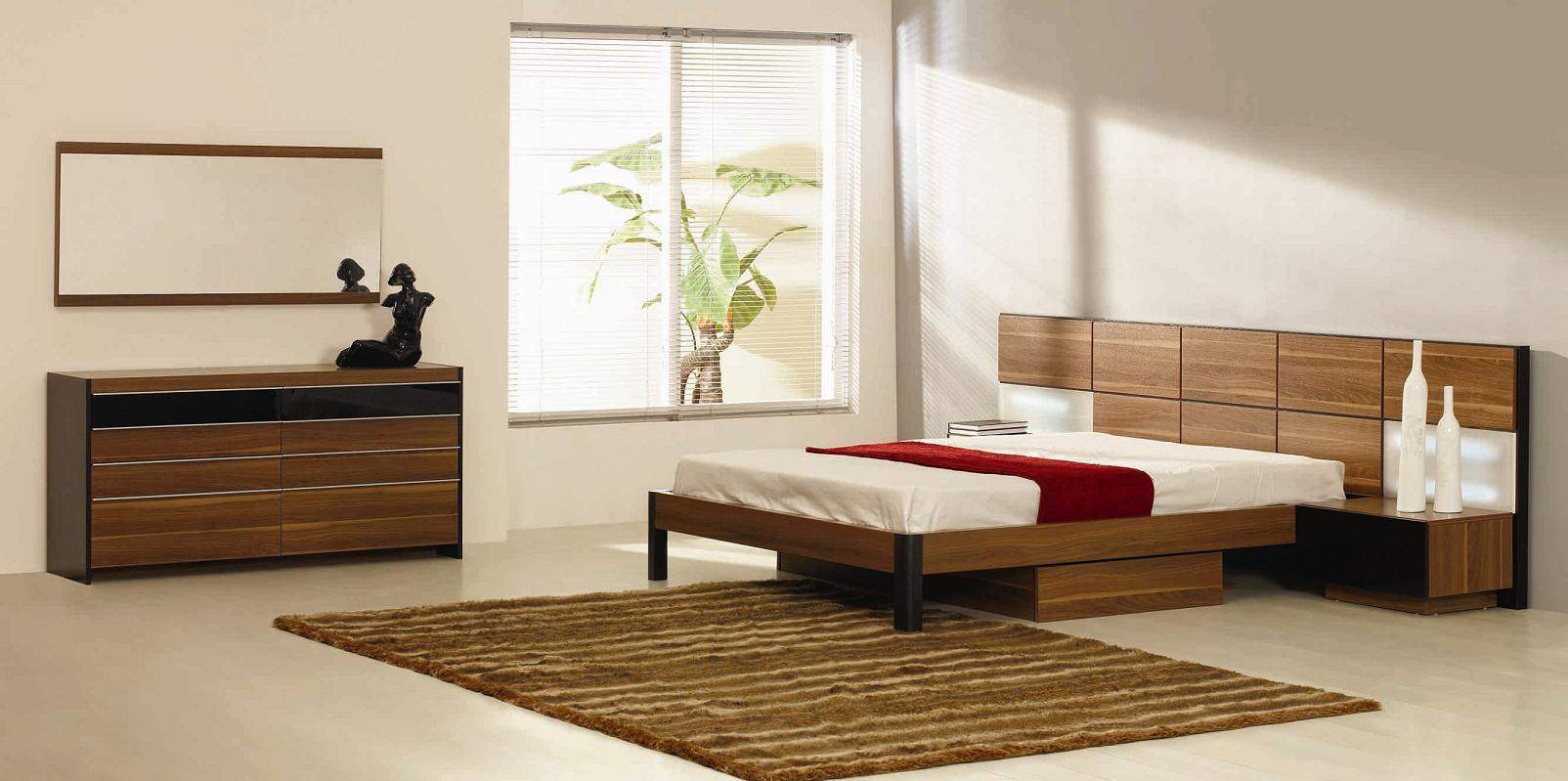 Italian Quality Wood Designer Bedroom Furniture Sets with Extra Storage - Click Image to Close