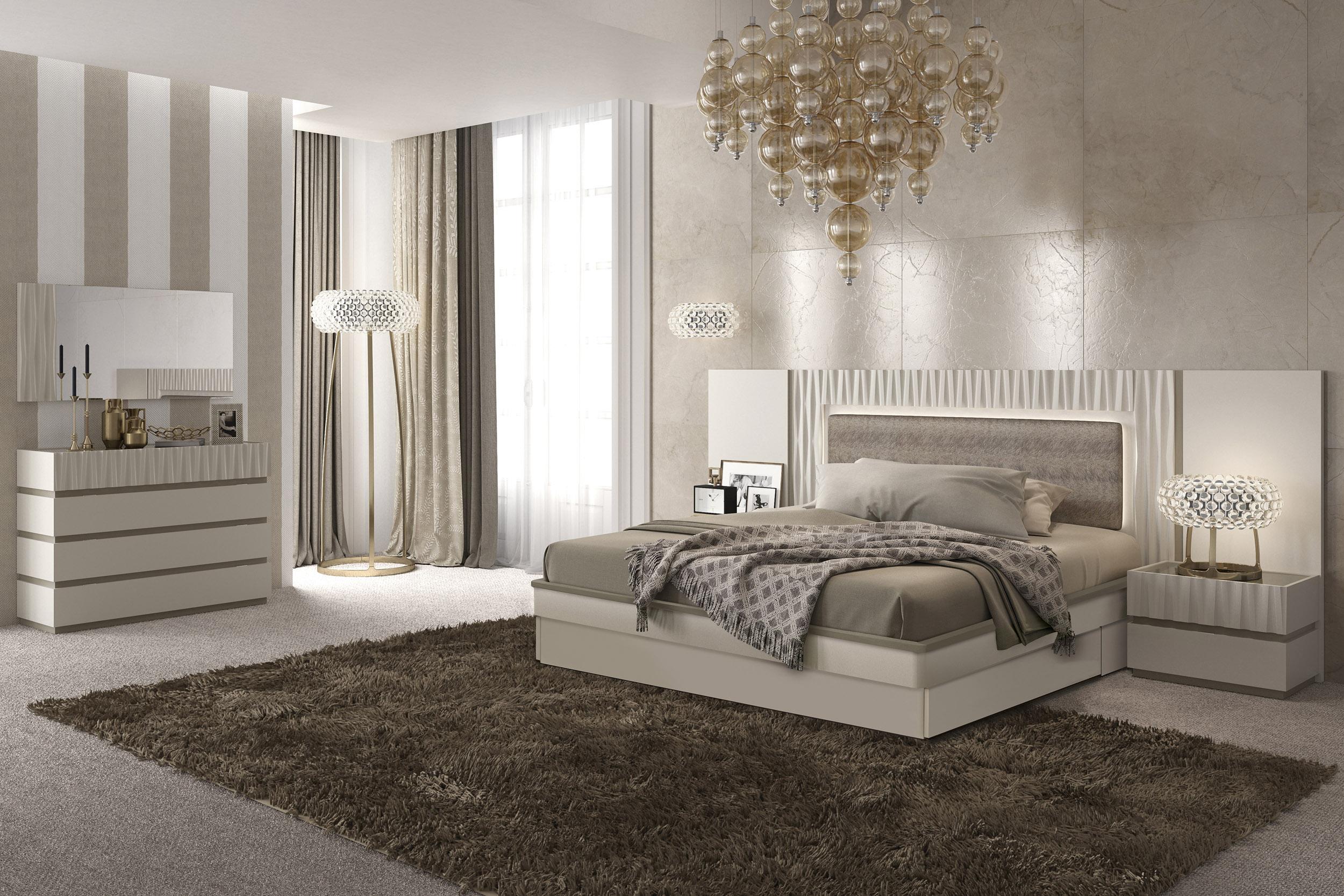 Exclusive Quality Modern Contemporary Bedroom Designs with Light System - Click Image to Close