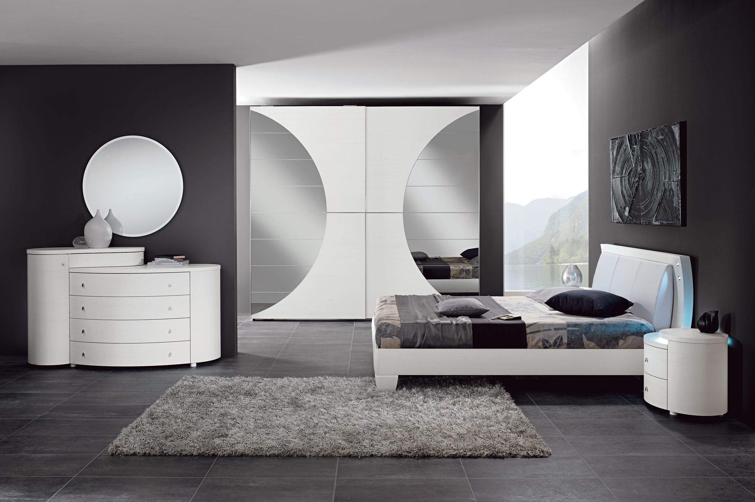 Made in Italy Leather Design Bedroom Furniture San Jose California