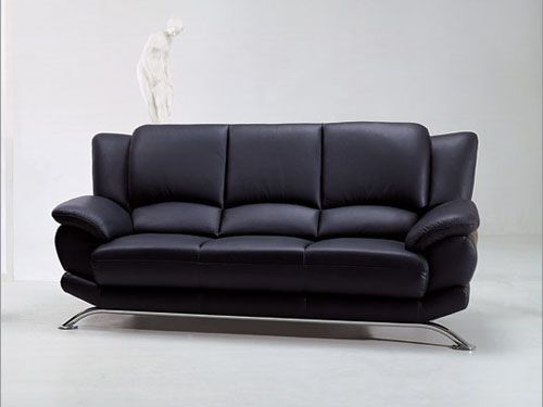 Rogers Contemporary Leather Sofa Prime Classic Design