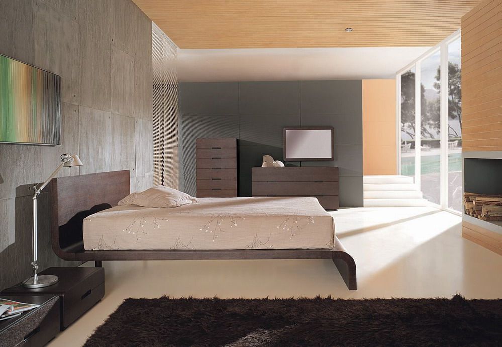 Stylish Quality Modern Platform Bed - Click Image to Close
