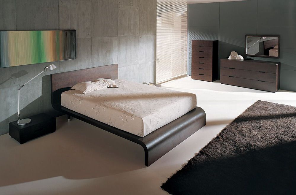 Stylish Quality Modern Platform Bed - Click Image to Close