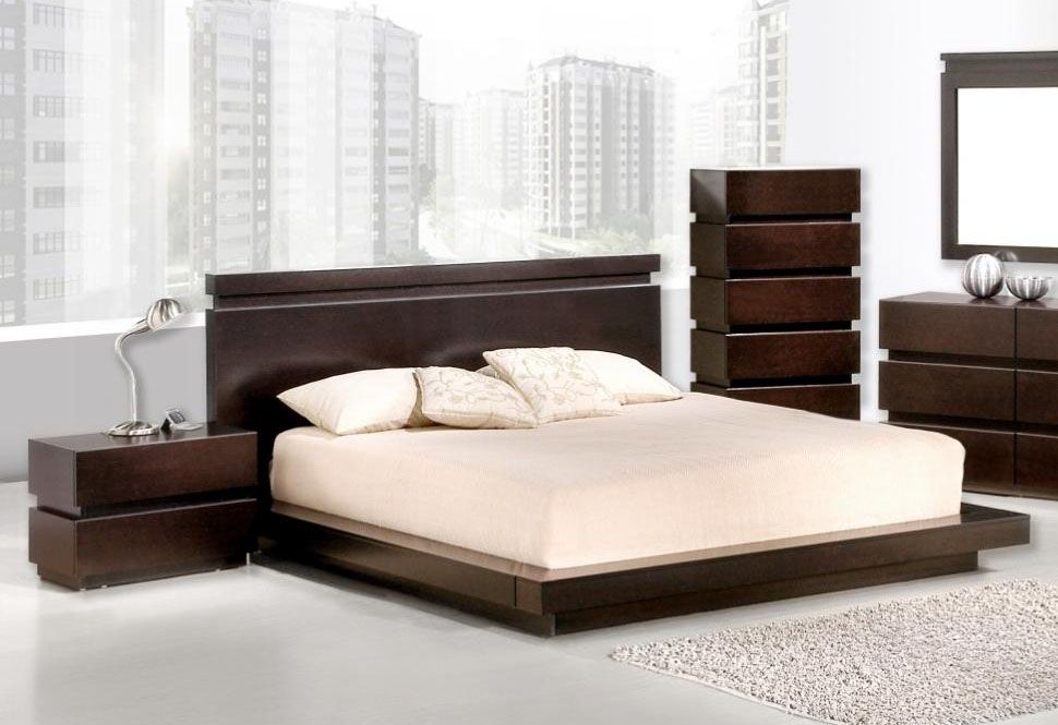 Wood Platform Beds