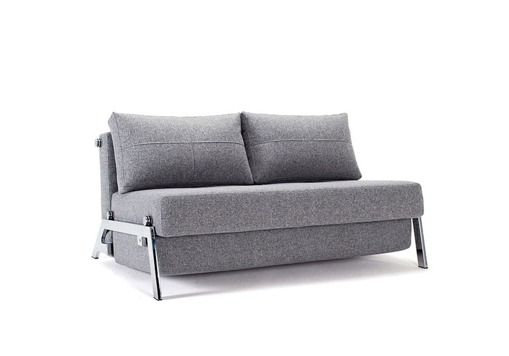 mondo modern grey convertible sofa bed