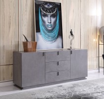 Modern Grey Buffet for Dining Room