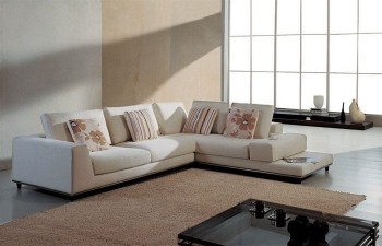 High End Microfiber Corner Sectional Sofa
