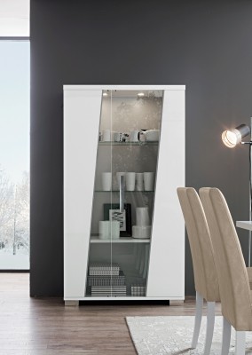 White High Gloss Lacquer Two Door China White High Gloss Lacquer Two Door China