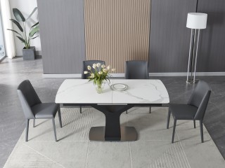 Stylish Leather Dinner Furniture Set