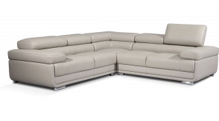 Elegant All Real Leather Sectional