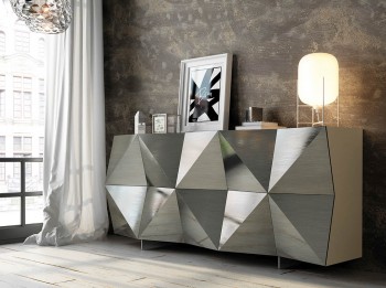 Metallic Ultra Contemporary Buffet