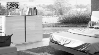 Made in Spain Wood High End Platform Bed with Extra Storage