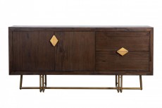Mid-century Acacia Buffet for Dining Room Mid-century Acacia Buffet for Dining Room