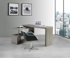Contemporary Office Desk with Unique Shaped Legs